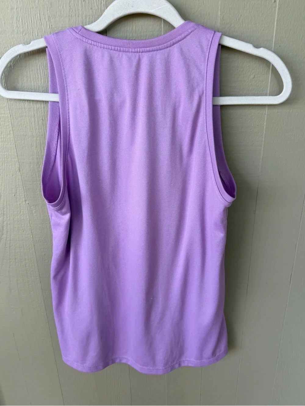 Nike Dri-FIT Sleeveless Training Tank - Lavender Sz M